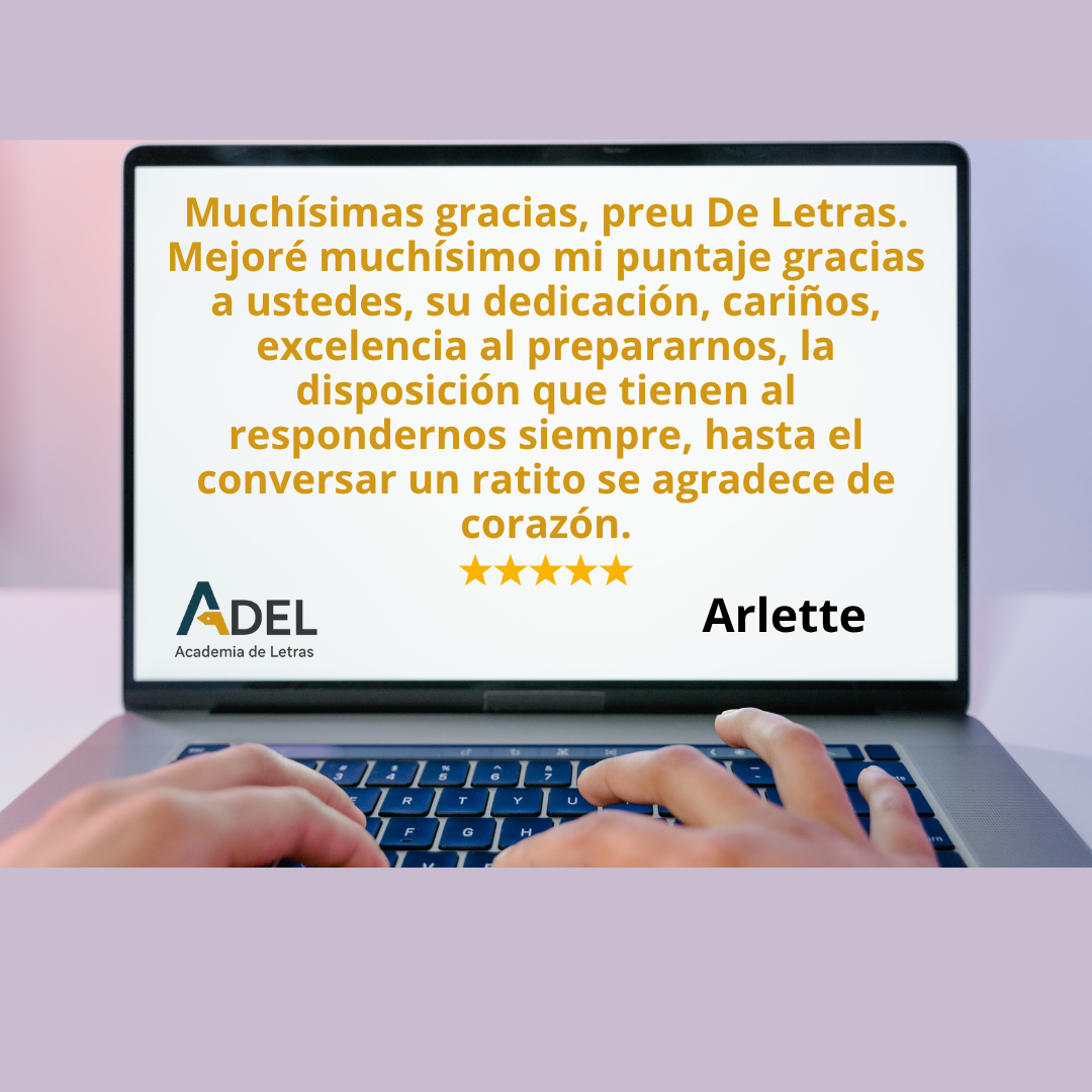 Testimonio alumna Preuniversitario Testimonio Arlette